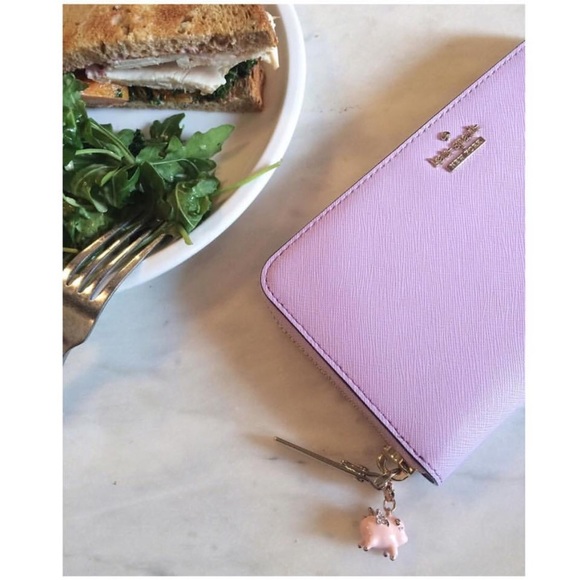 kate spade Handbags - Kate Spade Purple Leather  Wallet